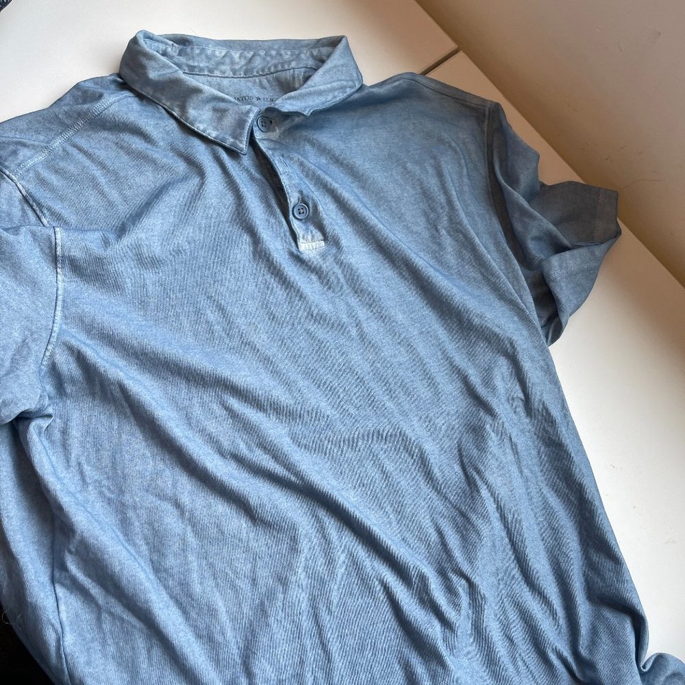 John Varvatos Slouchy Men's Polo Tee